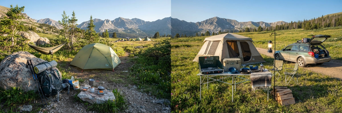 Backpacking vs. Car Camping: Which Is Right for Your Trip