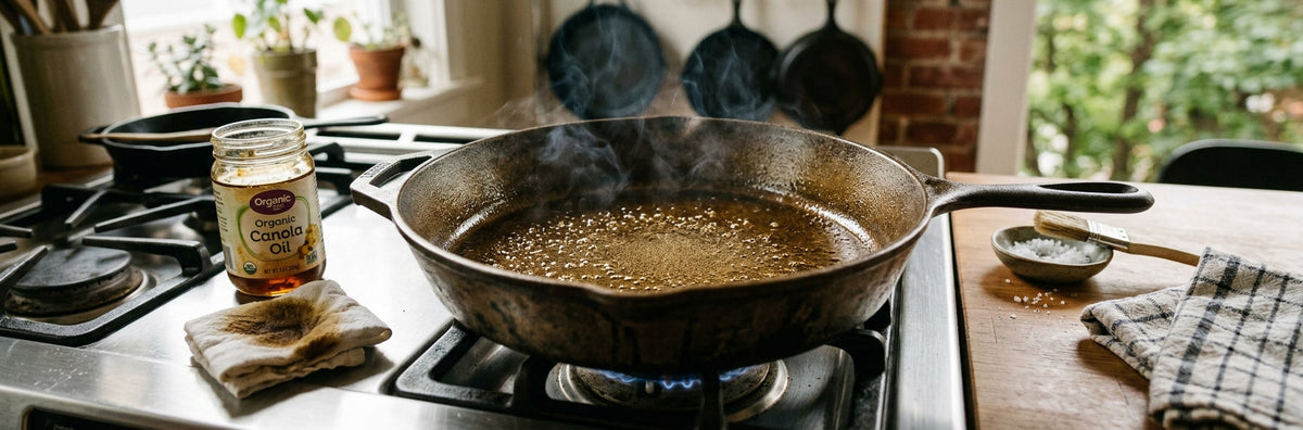 How to Season a Cast Iron Skillet