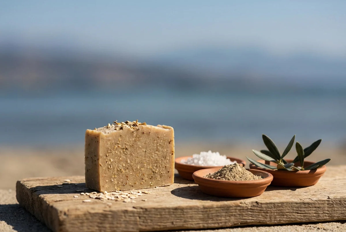 Professional header image for list-based article: What's Actually in a Natural Soap Bar: Ingredients Big St...