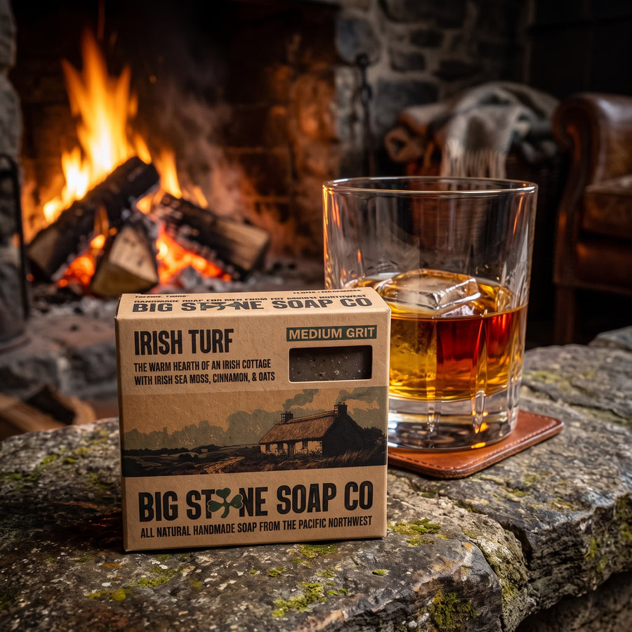 Irish Turf soap lifestyle photo