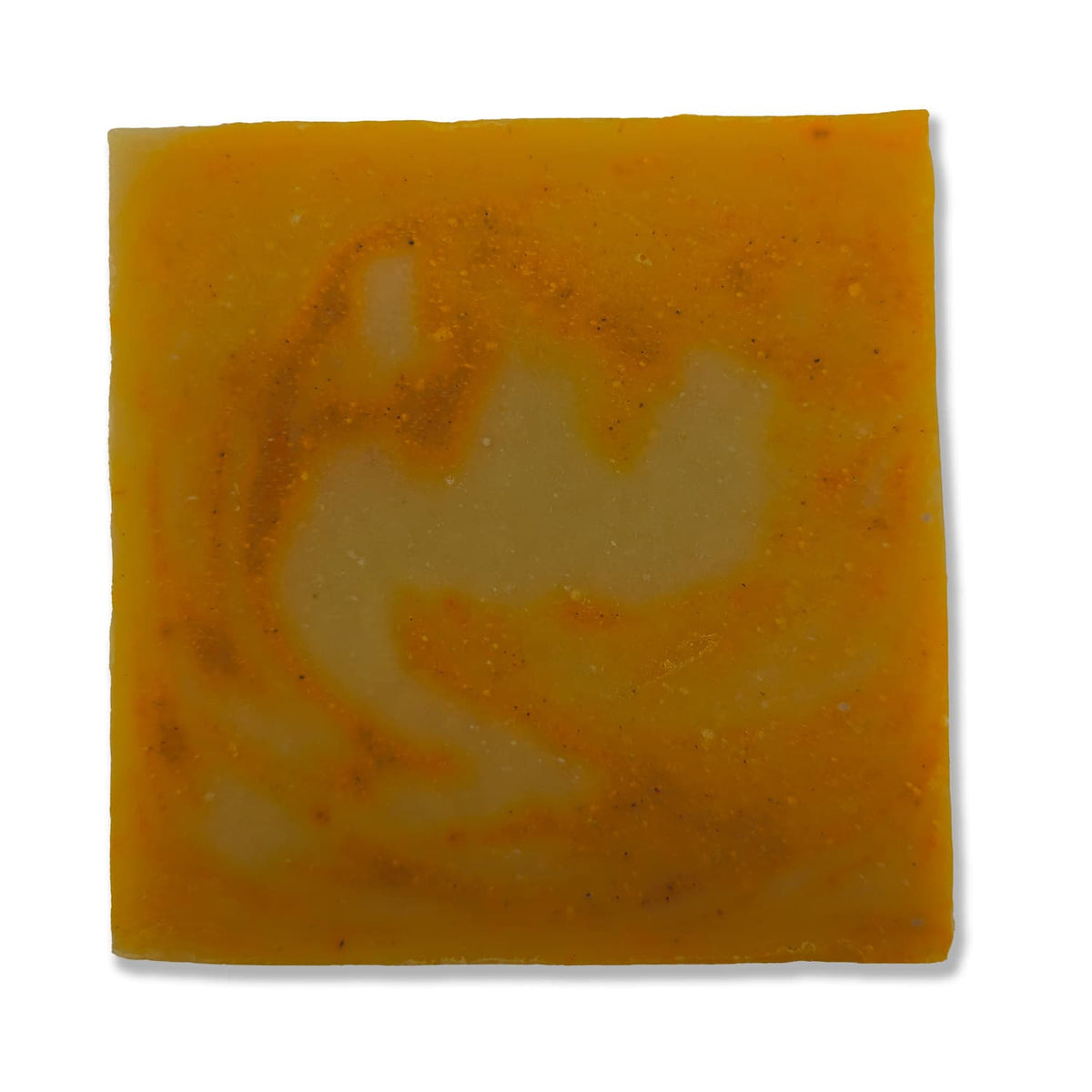 Pirates Never Say Die soap bar viewed from above, showing color and texture